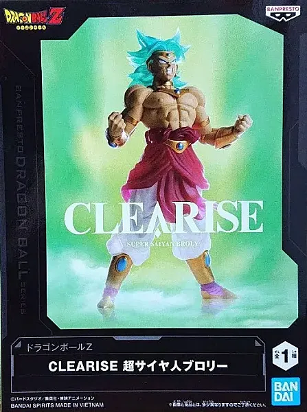 DRAGON BALL Z CLEARISE SUPER SAIYAN BROLY PVC STATUE 17 CM